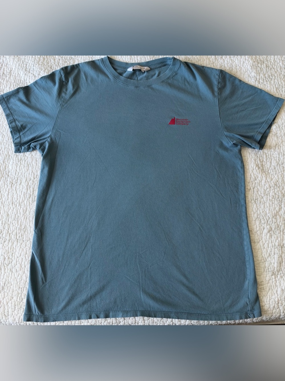 Mountain Equipment Company Mountain Sun Men's Tee Blue Large